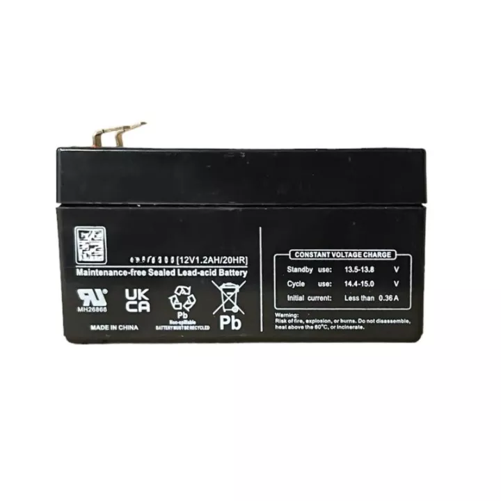 RS pro - Batterie 12 V - 1.2AH - code RS : 537-5444