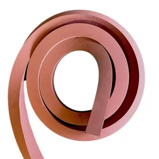 Joint de ventouse mousse néoprène rouge 20x20 mm bande 2 ml 
